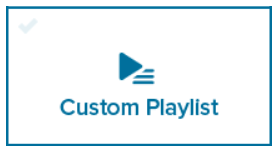 Custom Playlist